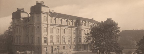 historische Ansicht des Gebäudes des heutigen Bundesfinanzhofs