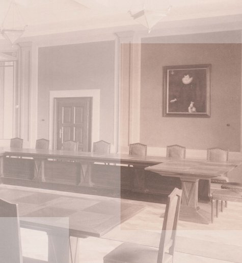 Sitzungssaal in historischem Stil