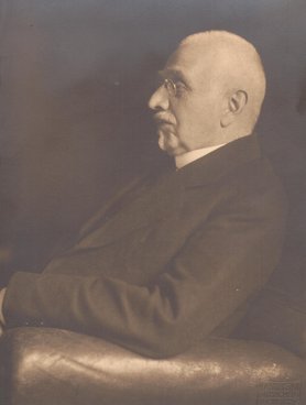 Exzellenz Gustav Jahn, erster Präsident des RFH (10.1918–12.1930) Exzellenz Gustav Jahn