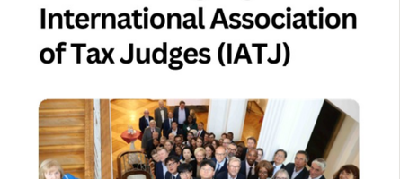 Screenshot vom LinkedIn-Beitrag zur 16. Jahrestagung der International Association of Tax Judges (IATJ) am 17.09.2026 