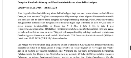 Screenshot vom LinkedIn-Beitrag zur Pressemitteilung Nr. 52 vom 24.09.2026 